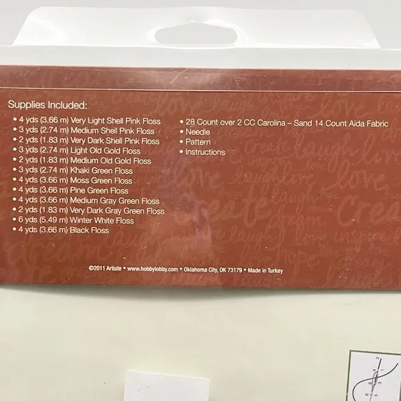 NEW Zweigart Counted Cross Stitch Kit Bless This Home Embroidery Sew Craft Hobby - Picture 5 of 5